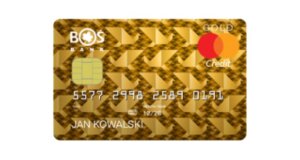 BOŚ Bank mastercard gold karta kredytowa