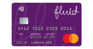 Fluid credit card