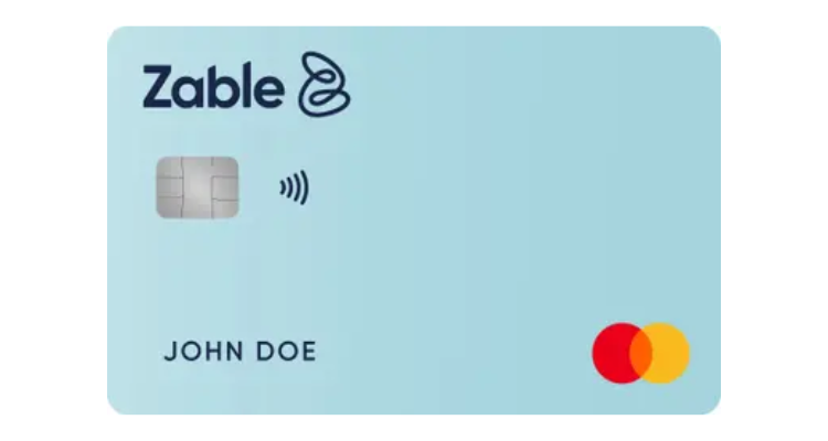 Zable credit card